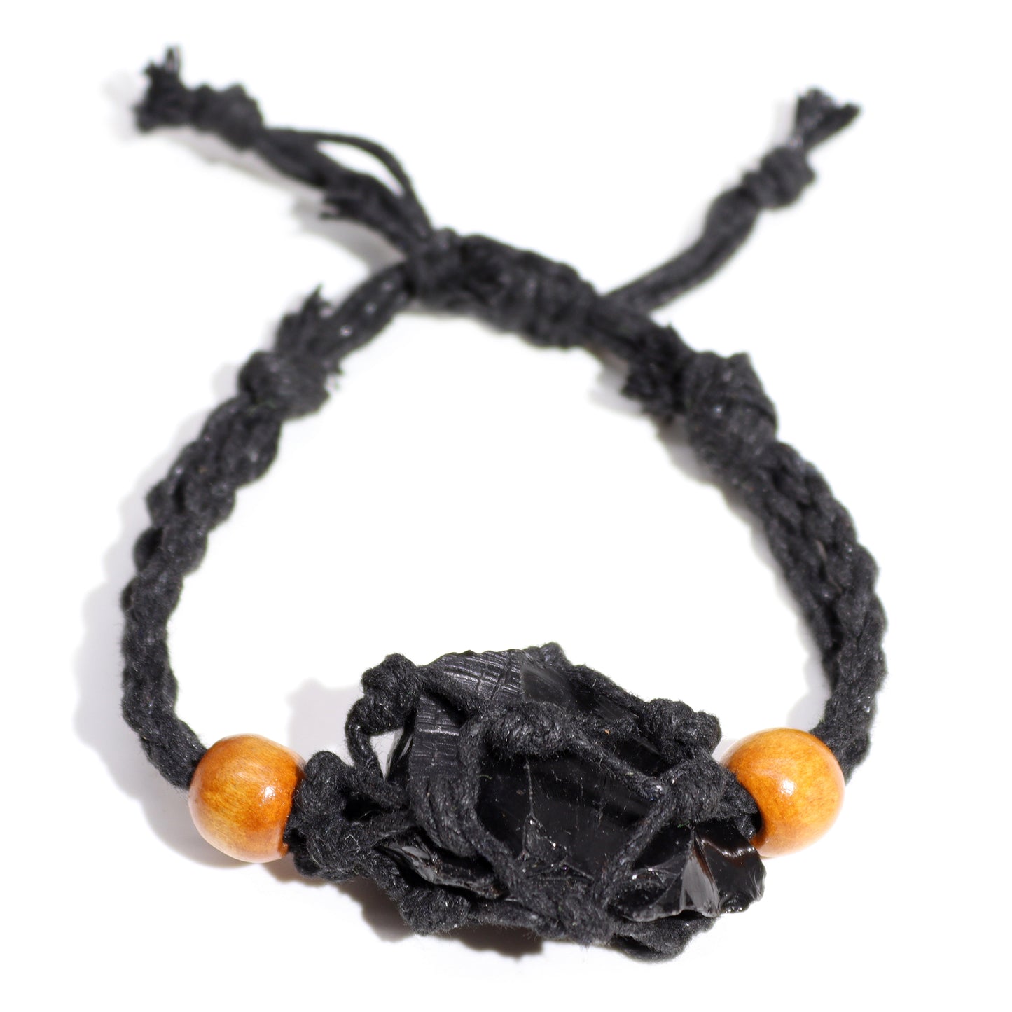 Bracelet en Cristal et Pierres Précieuses 20-28cm/7.8-11inch - Noir