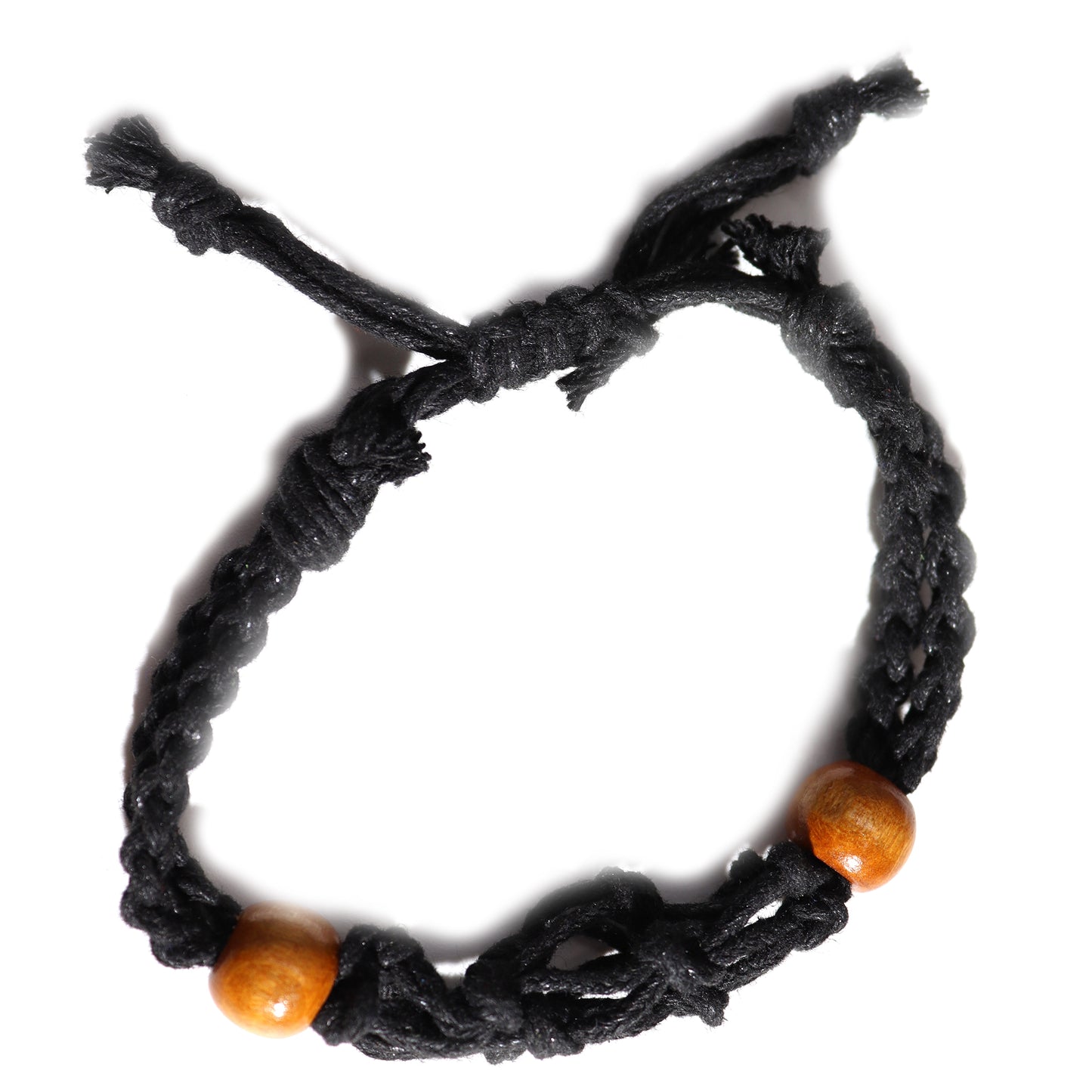 Bracelet en Cristal et Pierres Précieuses 20-28cm/7.8-11inch - Noir