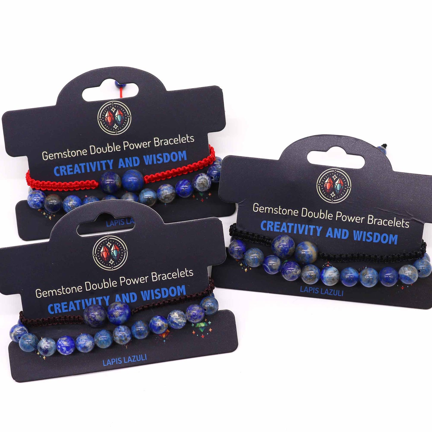Bracelets Double Puissance avec Pierres Précieuses - Sodalite
