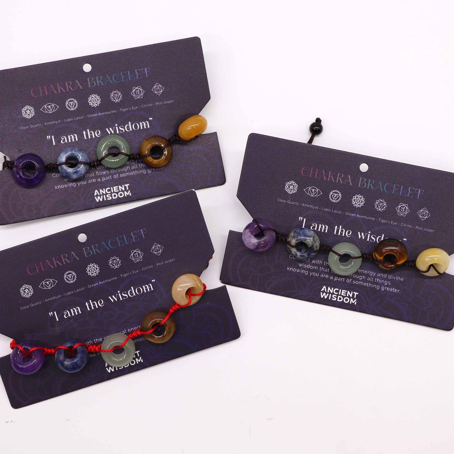 Bracelets Chakra Corde - Boule