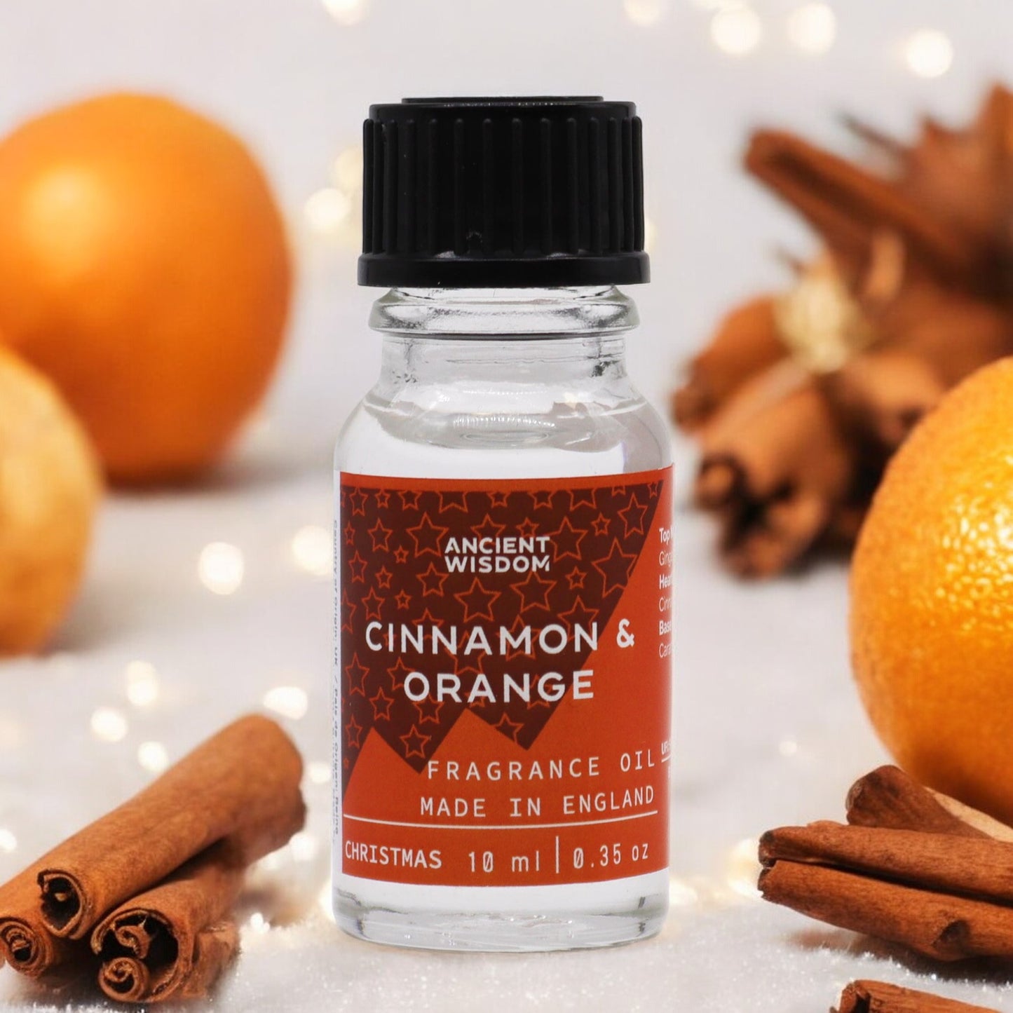 Cannelle et orange (Etiquettes Noël)
