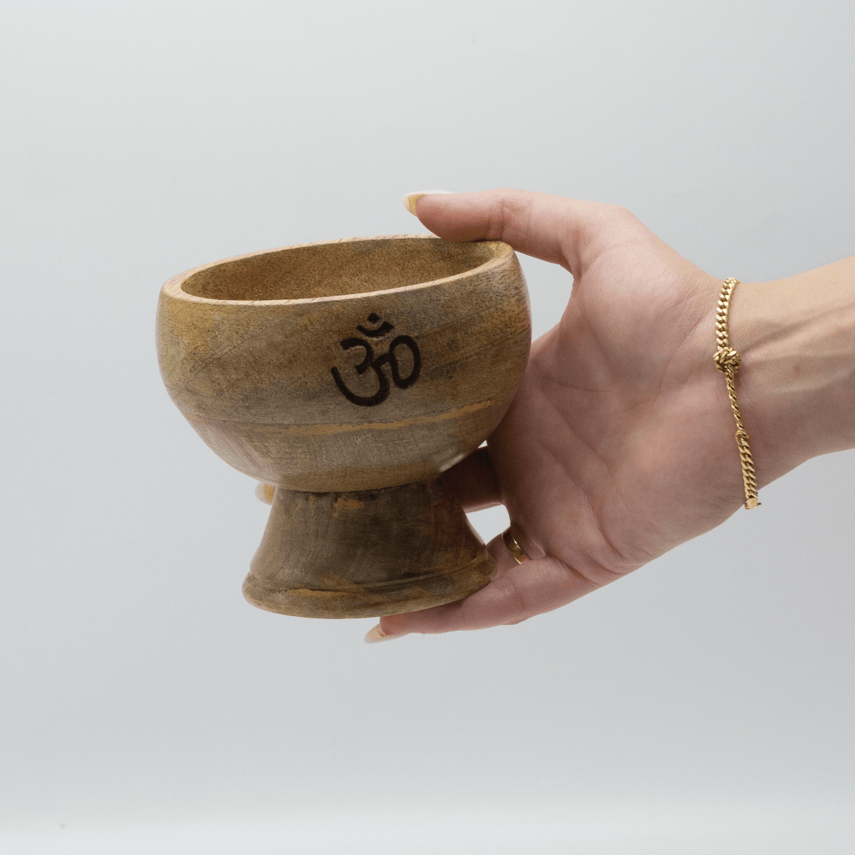 Porte-Cône d'Encens Grand Bol Rituel 11x9cm - Bouddha