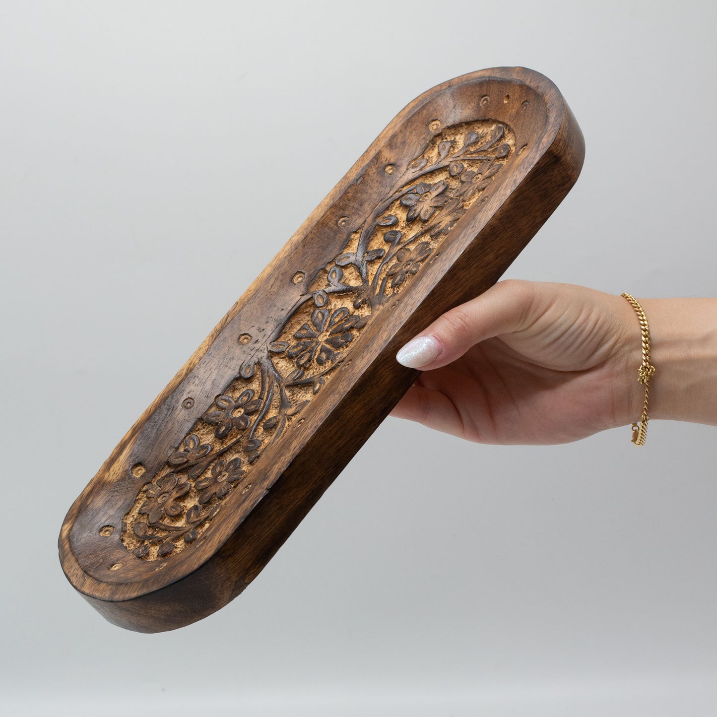 Grand Plateau d'Encens 30x10cm - Mandala