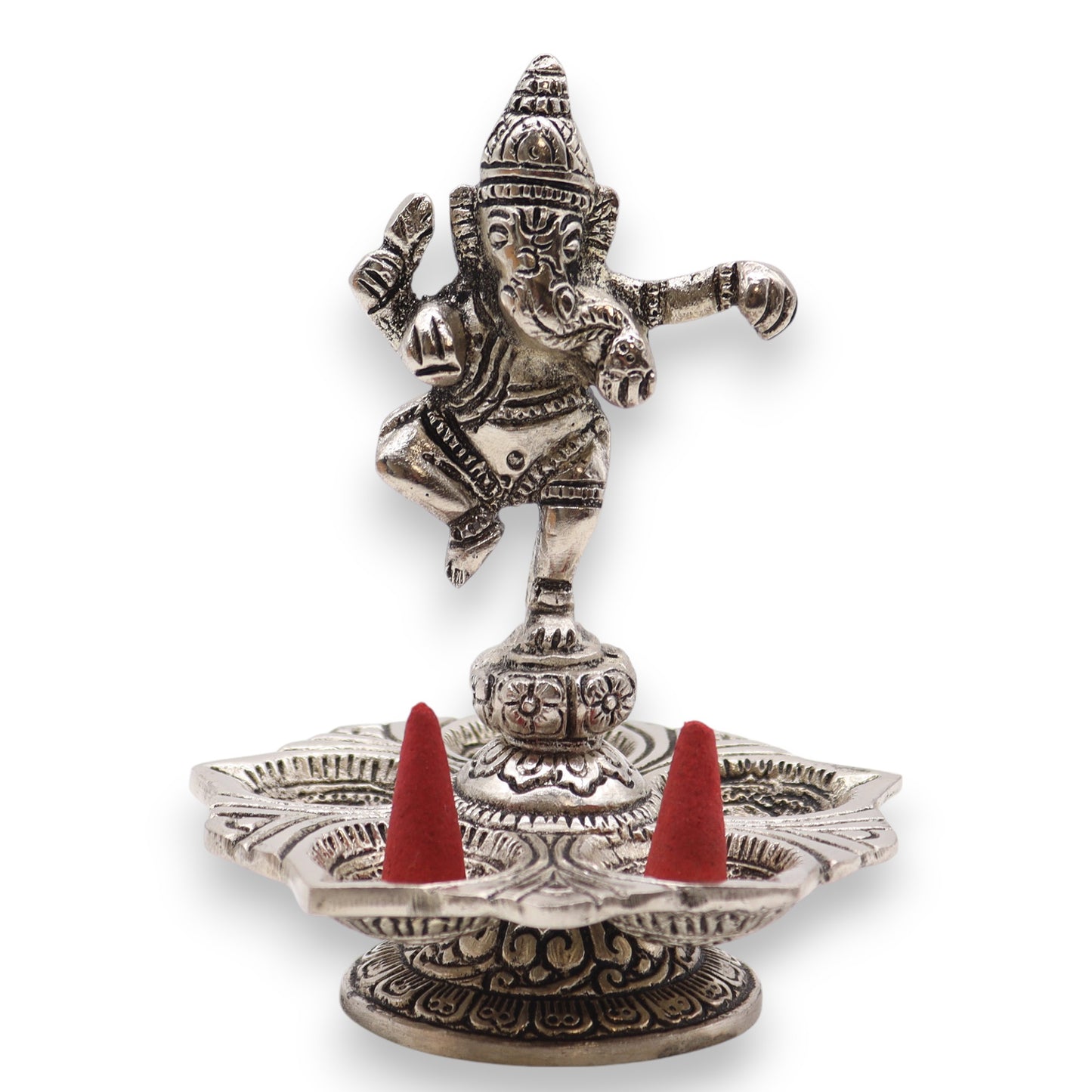 Porte-encens Ganesha Dansant 14x10cm