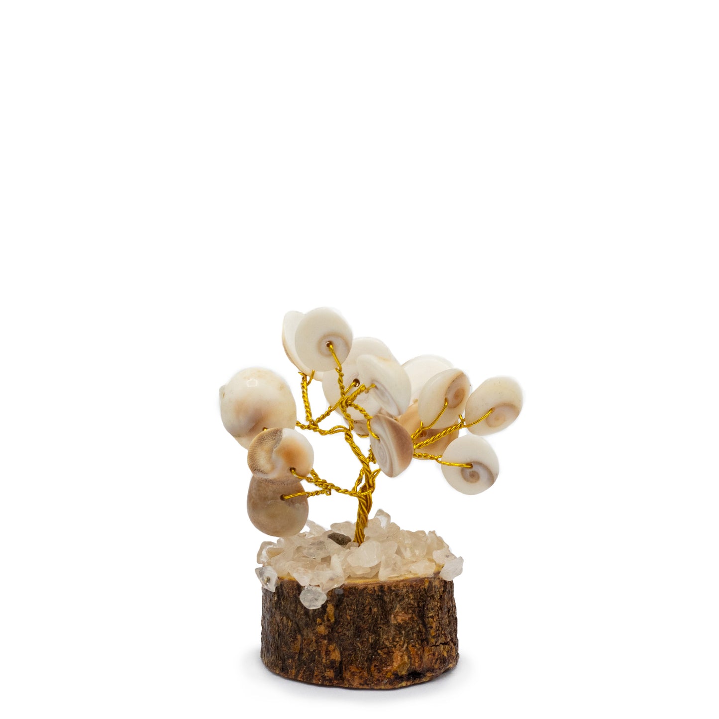 Arbres en Pierres Rondes Chakra Gomati Petit - (15 pierres)