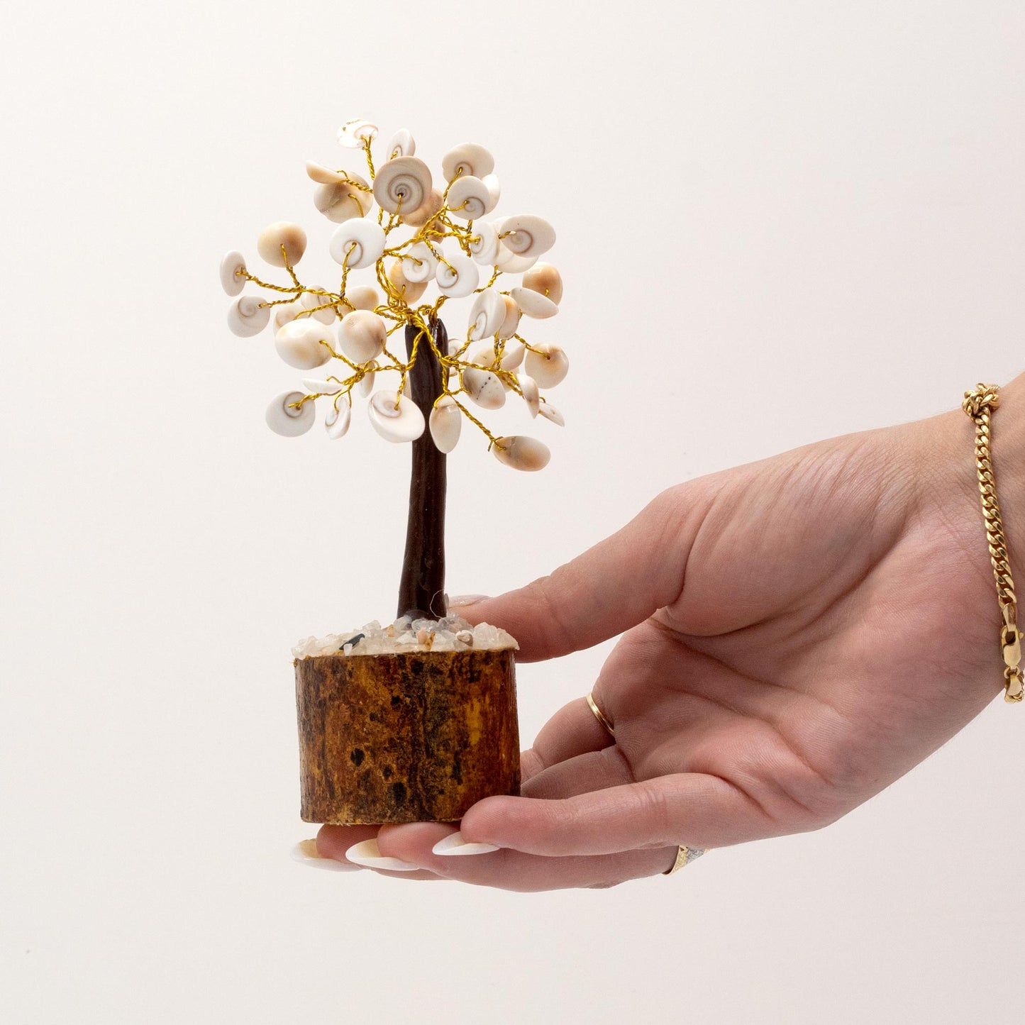 Arbres en Pierres Rondes Chakra Gomati Moyen - (45 pierres)