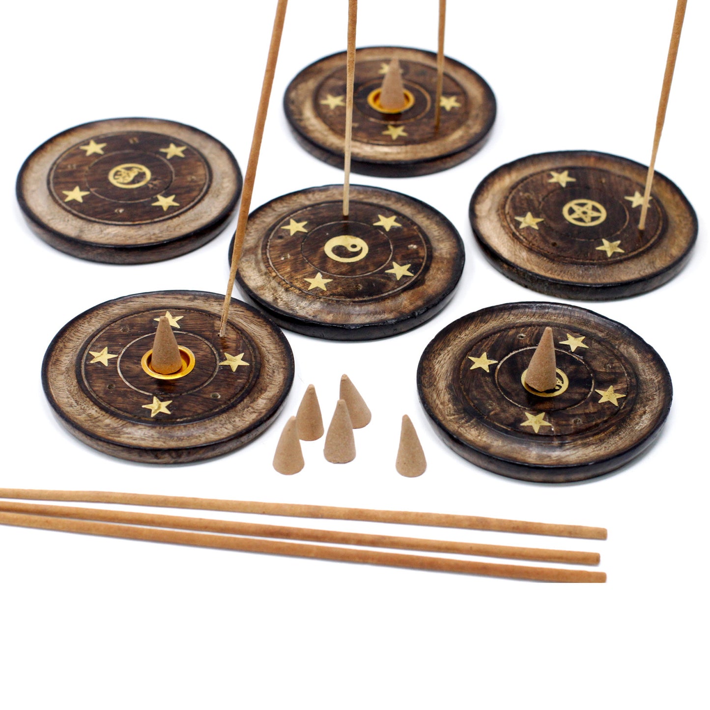 Disque 10cm Bois de Manguier (Cones&Batonnets)