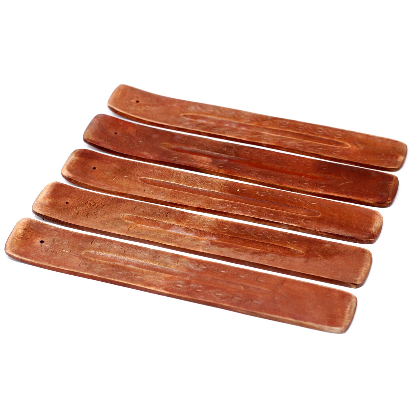 Porte-encens en bois de manguier Sculptés