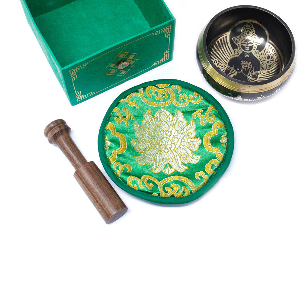 Bol Chantant 10cm - Tara Vert (min. 380g)