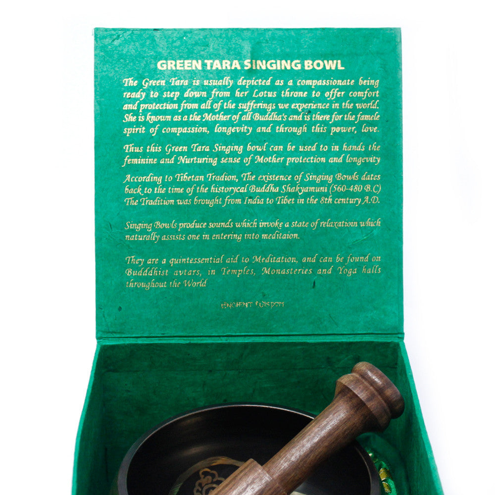Bol Chantant 10cm - Tara Vert (min. 380g)
