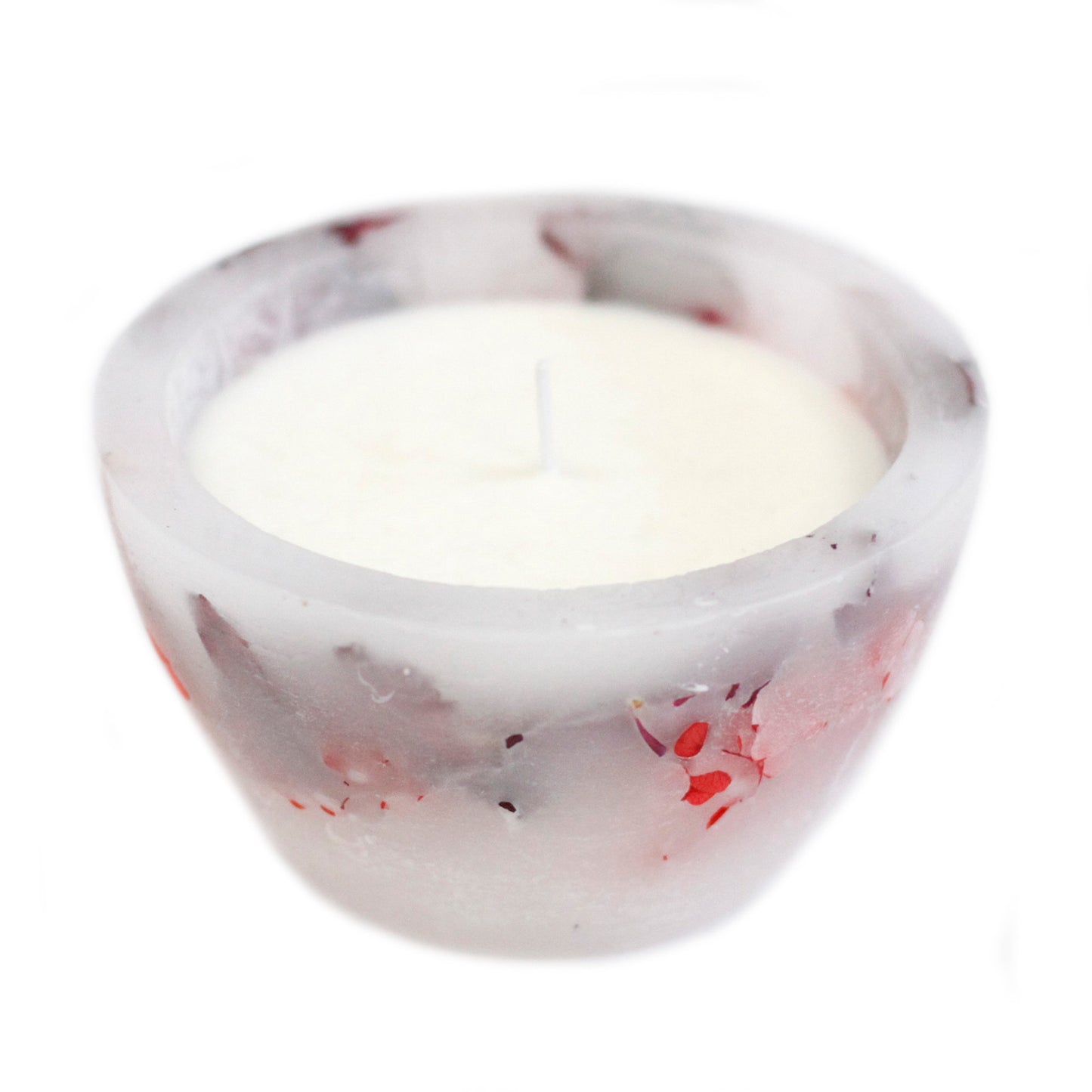 Bougie Enchantée – Grand Bol – Rose