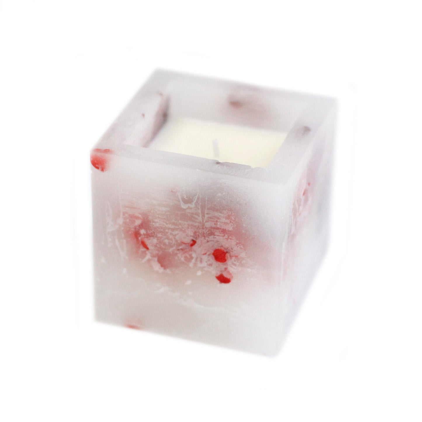 Bougie Enchantée – Petit Pot – Rose