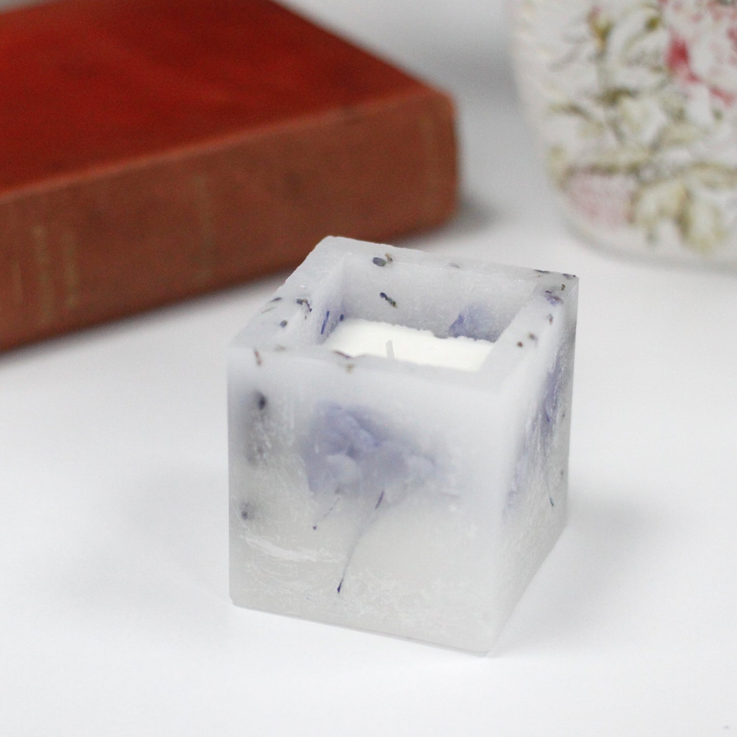Bougie Enchantée – Petit Pot – Lavande
