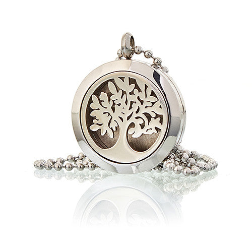 Collier Diffuseur Aromathérapie - Arbre de Vie 25mm