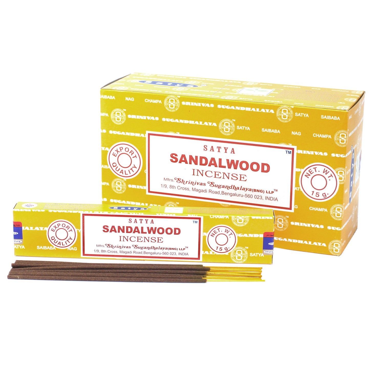 Encens SATYA 15g - Sandalwood