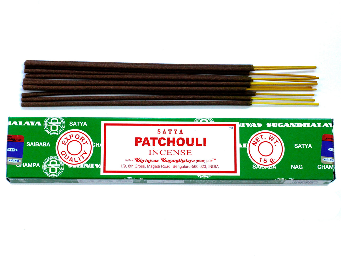 Encens SATYA 15g - Patchouli