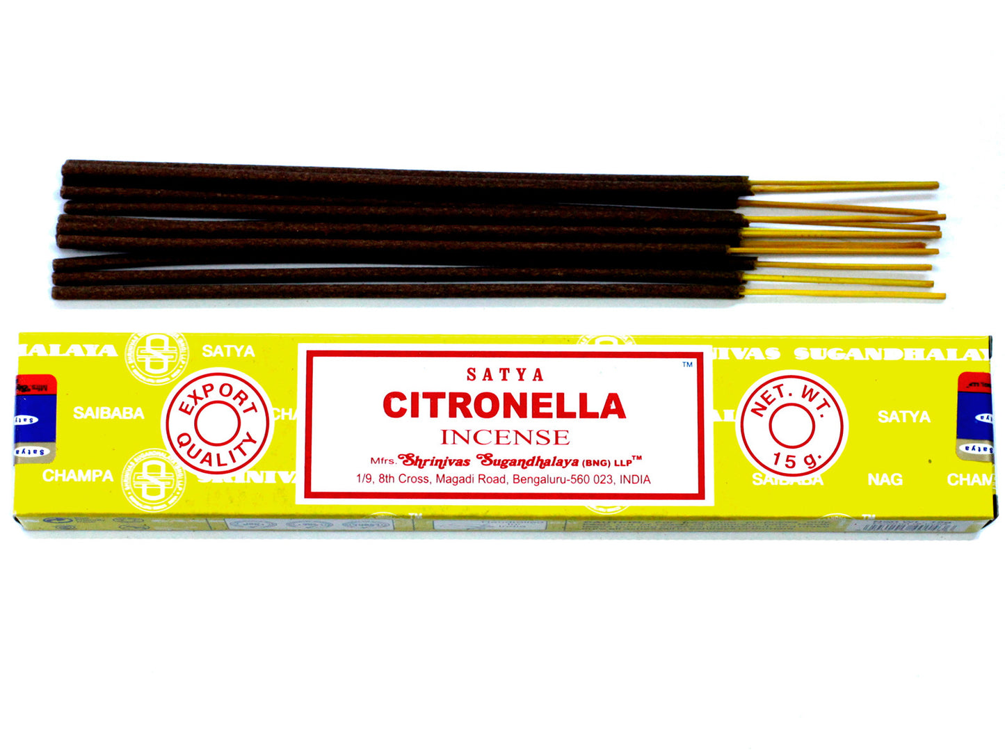 Encens SATYA 15g - Citronella