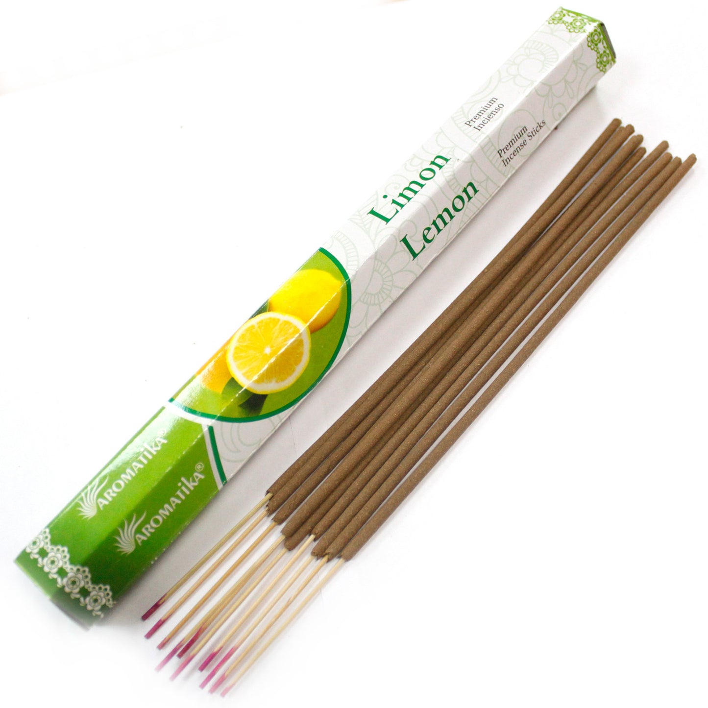 Bâtonnet Encens Premium Aromatika - Citron