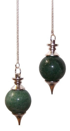 Pendule Sphère - Aventurine verte