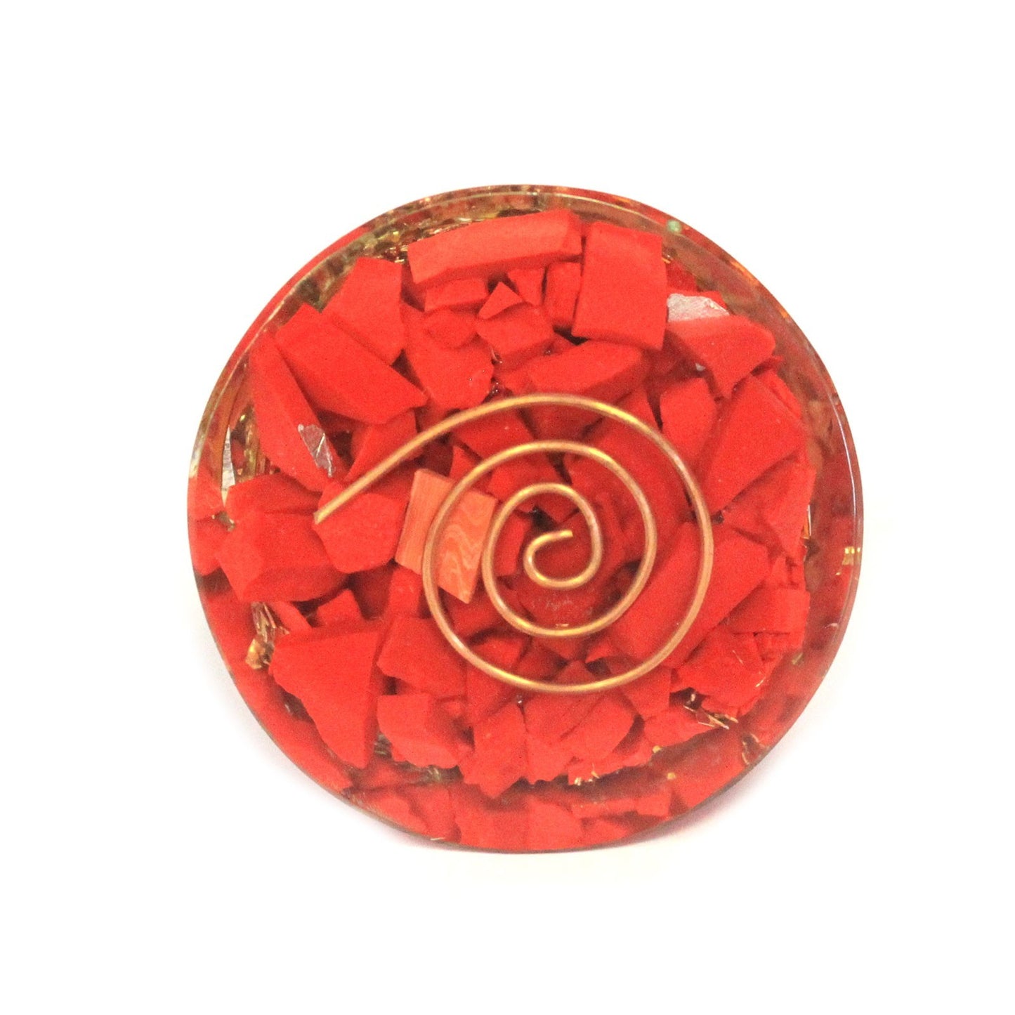 Orgonite Le Cône - Multi Puces 80mm