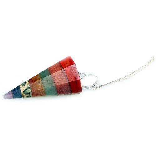 Pendules Pendule Chakra Style 7 Tranches