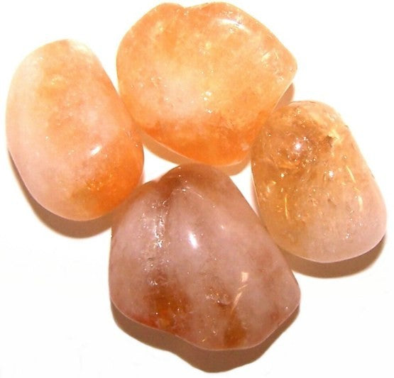 Larges Pierres Roulées - Citrine - Brazil