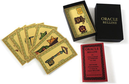 L'Oracle Belline Version Luxe Cartes Tranches Or