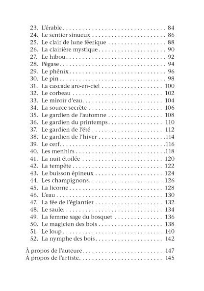L'Oracle de la Forêt Sacrée