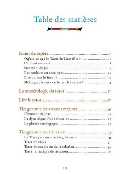 Le Tarot de Marseille - Coffret