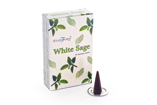 Cônes Stamford Premium - Sauge Blanche