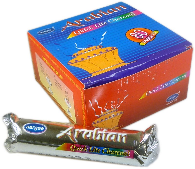 Tubes avec 10 comprimés de Charbon