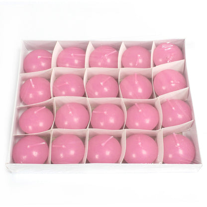 Petites Bougies Flottantes - Rose