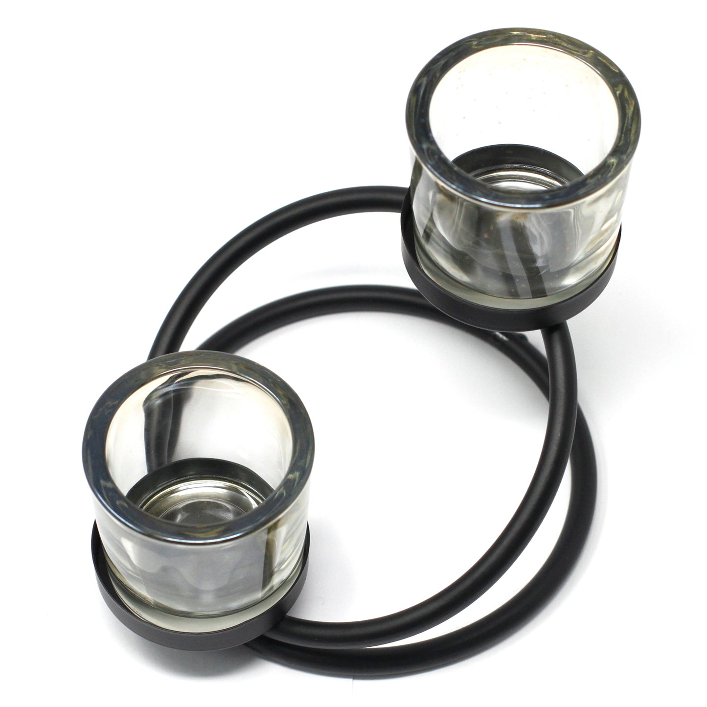 Bougeoir Votif en Fer - 2 Coupes Balance