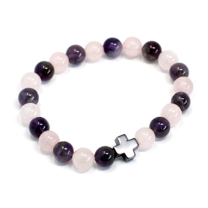 Lot de 2 Bracelets Amitié - Amour