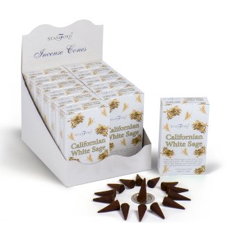 Cônes Stamford Premium - Sauge Blanche de Californie