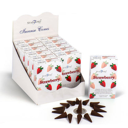 Cônes Stamford Premium - Fraise