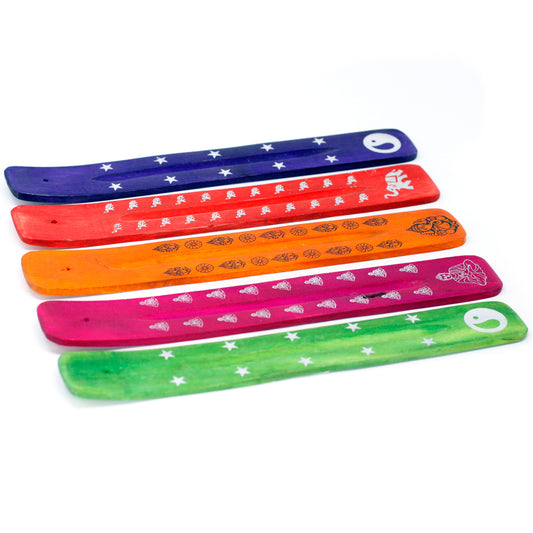 Porte-encens Couleurs et dessins assortis