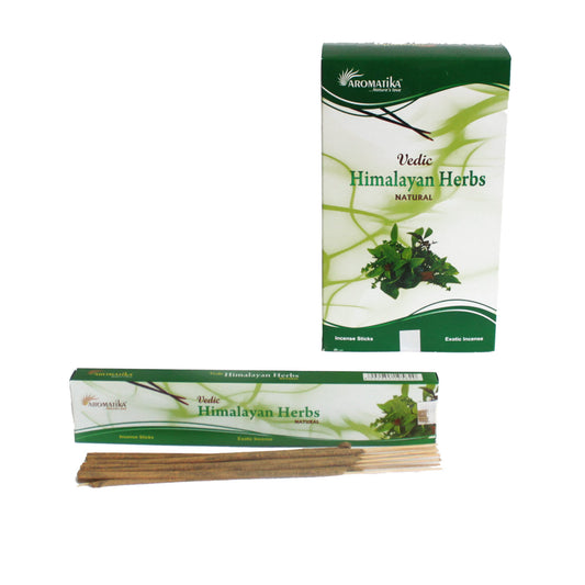 Bâtonnets d'Encens Védique-  Herbes Himalayennes