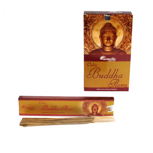 Bâtonnets d'Encens Védique- Buddha Flora