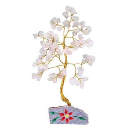 Arbres à gemme d'Inde Quartz  Rose - 80 Pierres