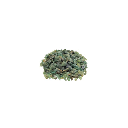 Eclats de pierres précieuses d'Avenurine verte en vrac - 1KG