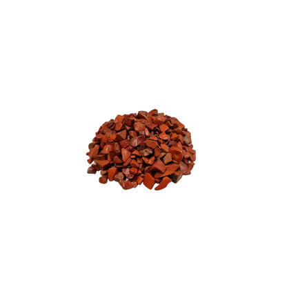 Eclats de pierres précieuses de jaspe rouge en vrac - 1KG