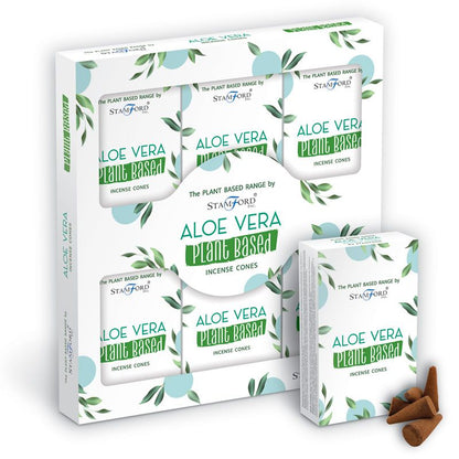 Cônes d'encens à base de plantes - Aloe Vera