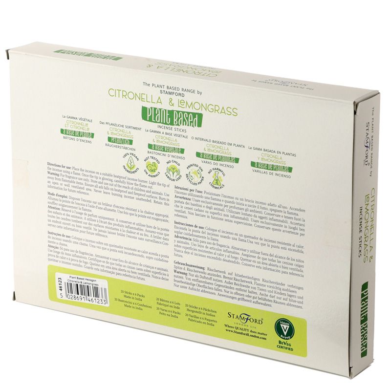 Encens Végétal- Citronelle & Lemongrass