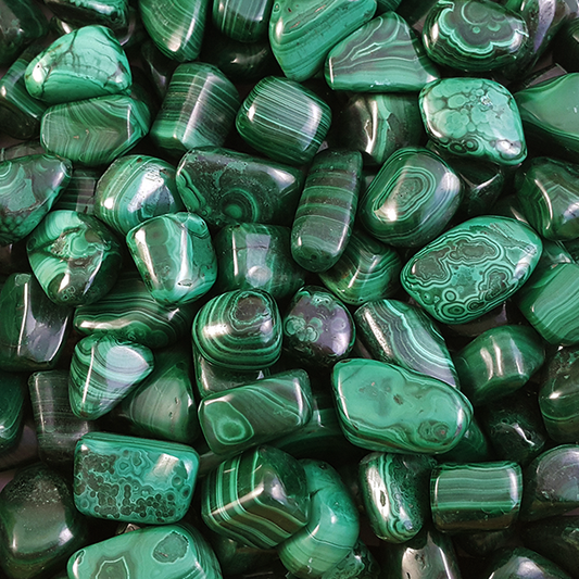 Pierres Roulées XL - Malachite
