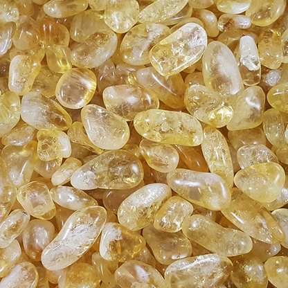 Tumble Stones - Citrine Quartz Grade A