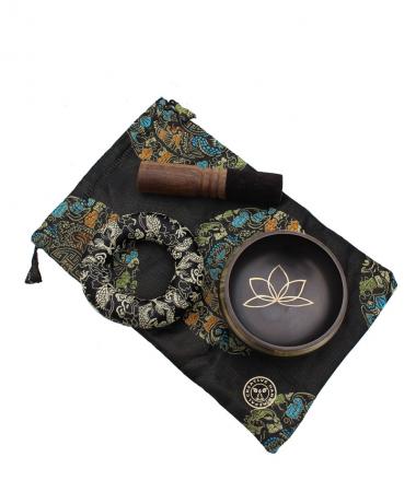 Ensemble de Bols chantants Fleur de lotus
