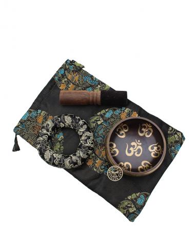 Ensemble de Bols chantants Yoga Om