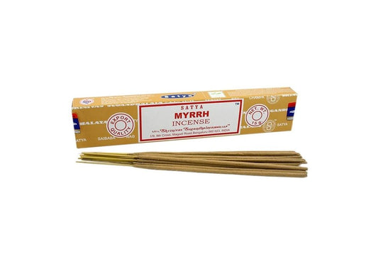 Bâtons d'Encens Satya 15g - Myrrhe
