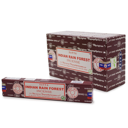Bâtonnets d'encens Satya 15g - Forêt tropicale indienne